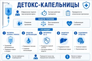 Капельница от наркотиков на дому в Калаче-на-Дону