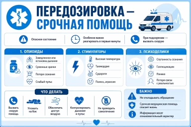 Помощь при передозировке в Калаче-на-Дону