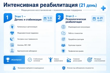 Реабилитация за 21 день в Калаче-на-Дону